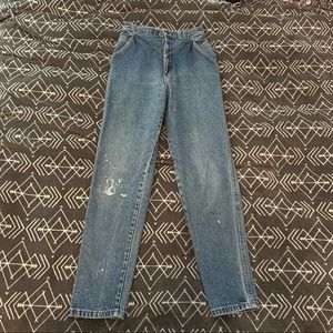 high rise vintage jeans